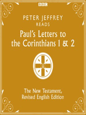 cover image of Paul's Letters to the Corinthians 1 & 2